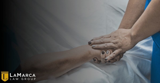 patient in a hospital